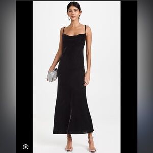 Rhode Jemima velvet dress